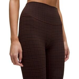NWT Lululemon Align High-Rise Pant 28" 🧘‍♀️ Size 0 Glow Grid Lava Cake Multi